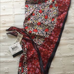 Coach 100% Silk Scarf